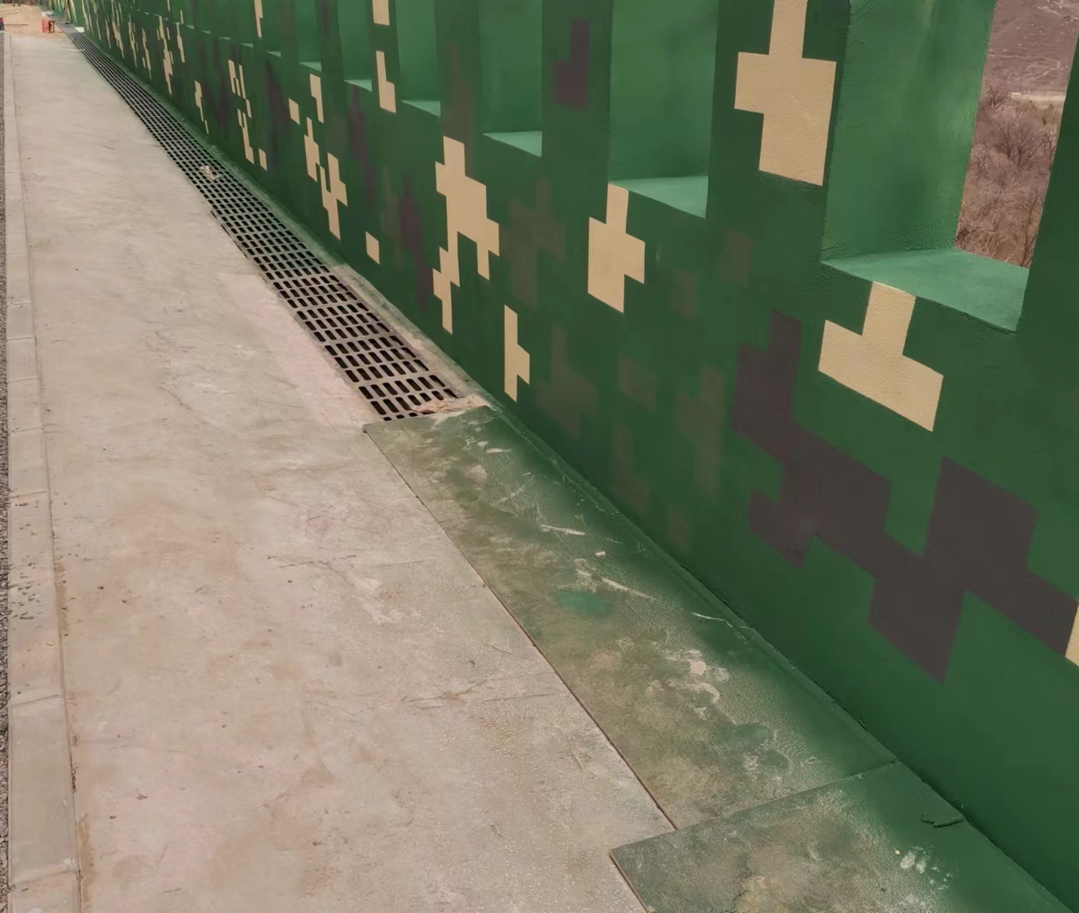 涪陵围墙迷彩喷涂,数迷彩漆